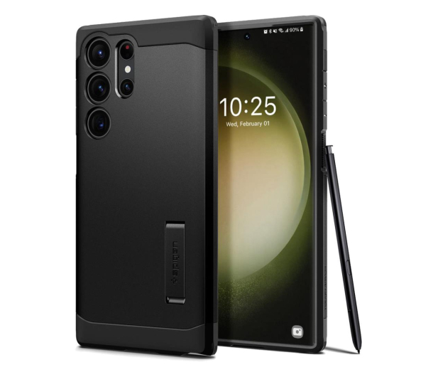 Spigen Tough Armor do Samsung Galaxy S23 Ultra black - 1113180 - zdjęcie